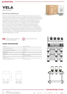 Auraton Vela - karta katalogowa