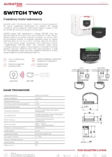 Karta katalogowa - Auraton Switch Two