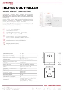 Karta katalogowa - Auraton Heater Controller