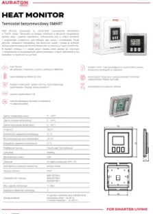 Karta katalogowa - Auraton Heat Monitor